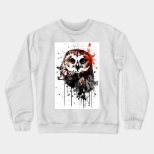 Northern Saw-Whet Owl Crewneck Sweatshirt